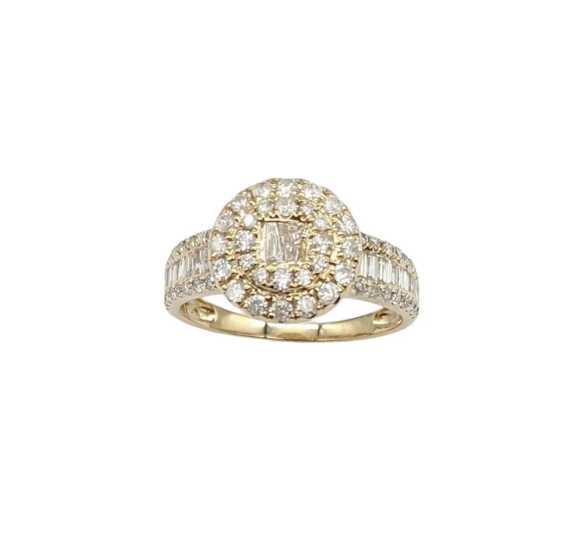 1 Carat Total Weight Ladies Fashion Ring