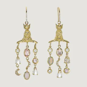 14k Mary   Isis Earrings