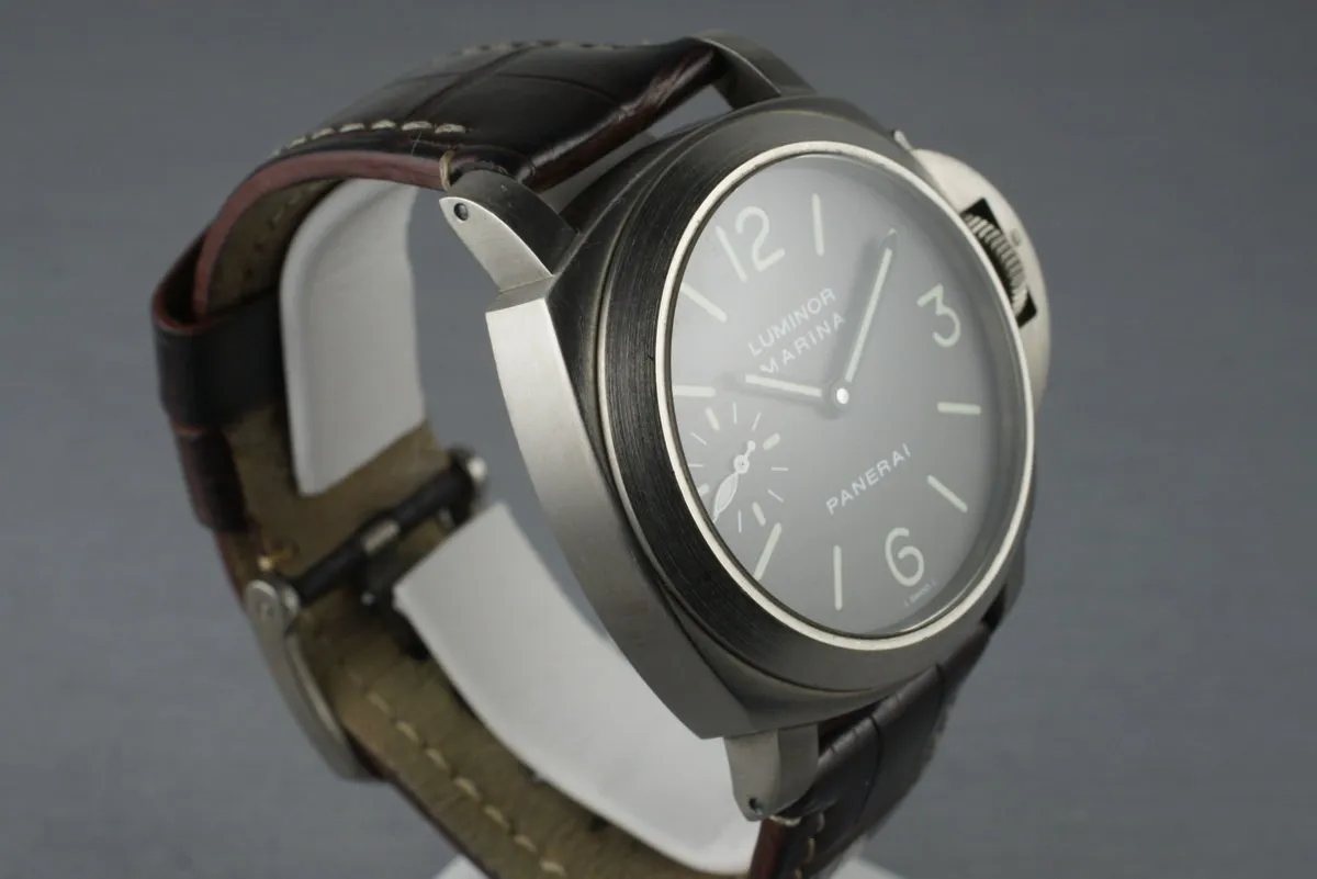 2007 Panerai PAM 118 Marina Titanium with Box and Papers