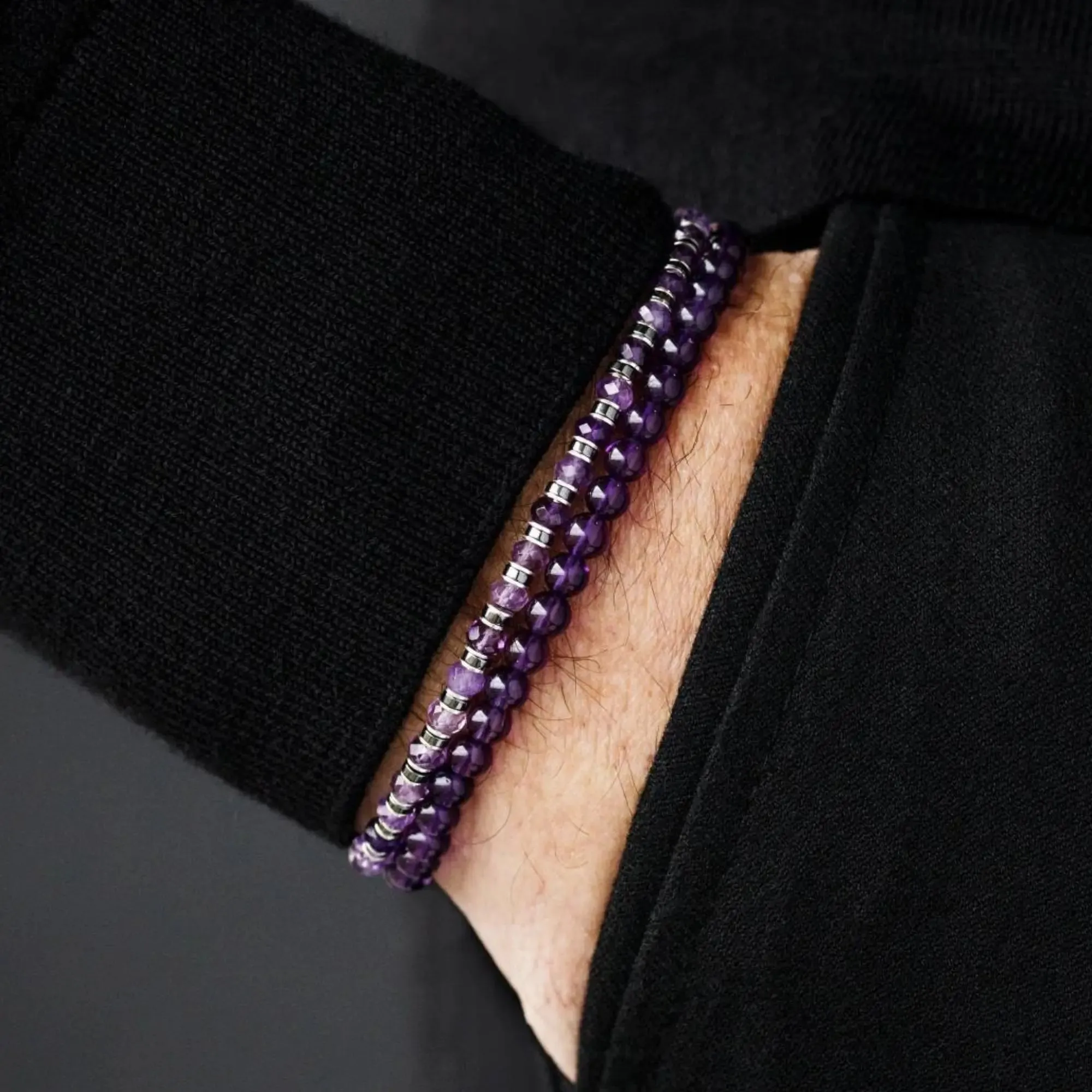 Amethyst Bracelet IV (4mm)