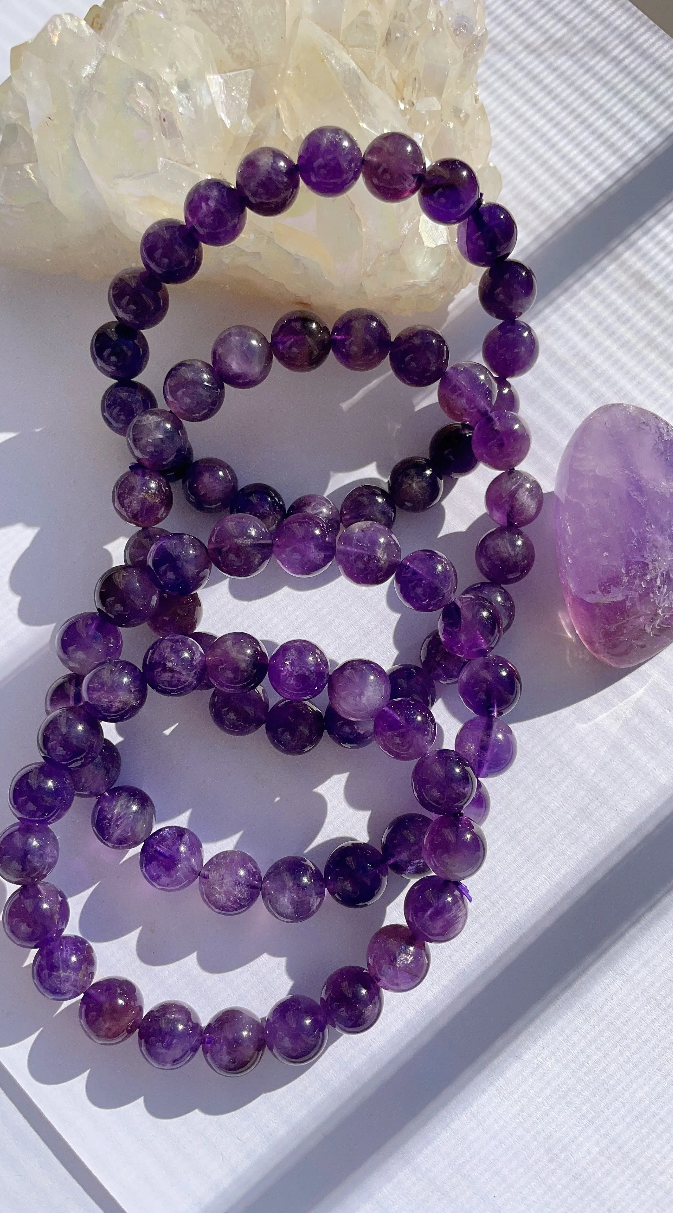 Amethyst Bracelet Vibrant Good Quality Best Value Crystal Bracelet