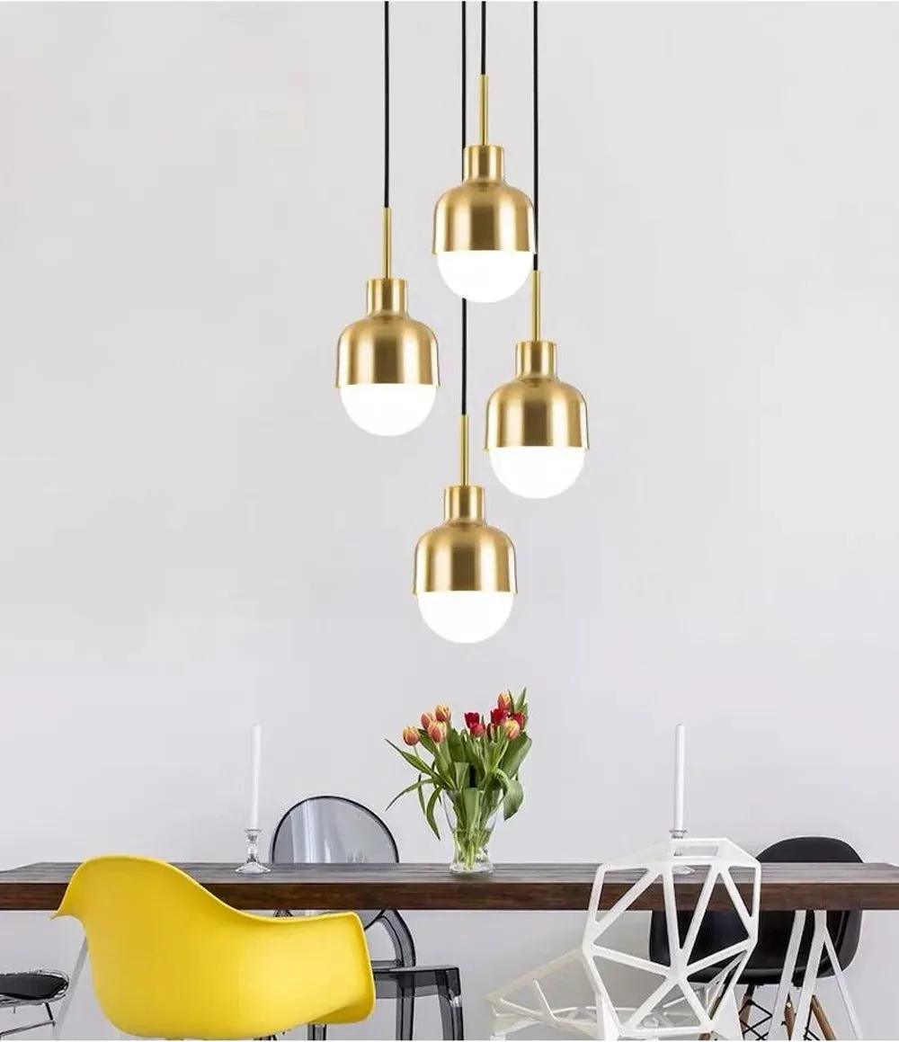 Aroldo Scandinavian Modern Acorn Pendant Lamp