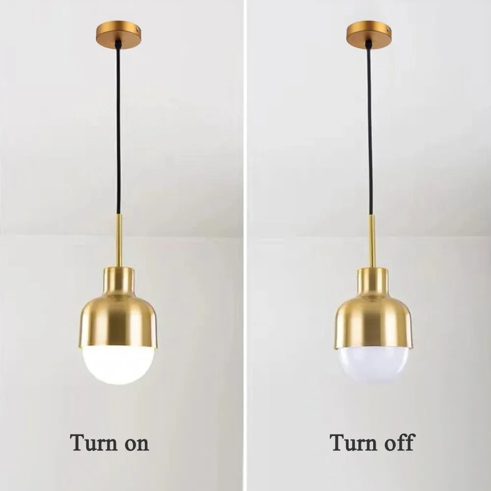 Aroldo Scandinavian Modern Acorn Pendant Lamp