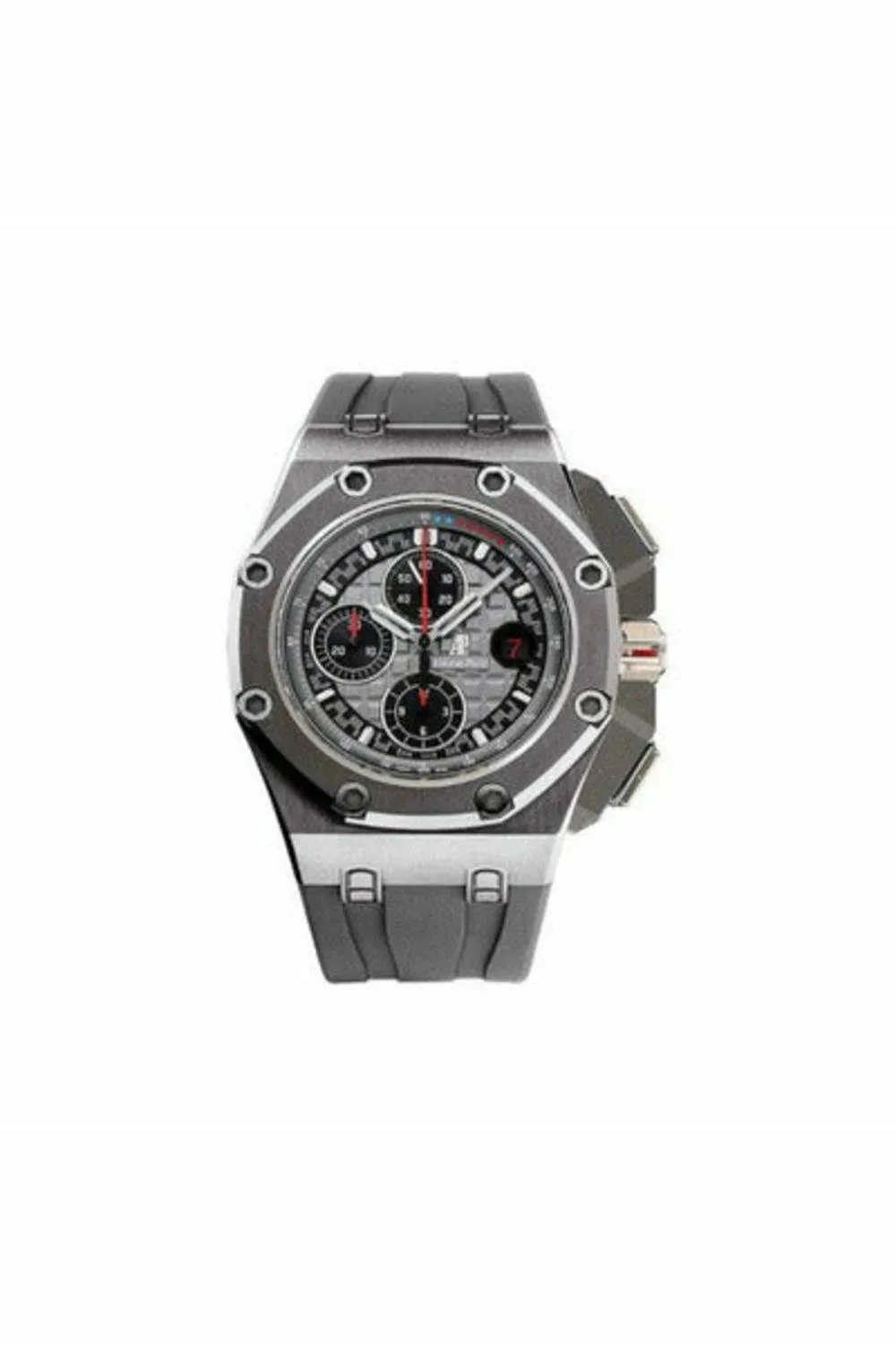 audemars piguet offshore michael schumacher titanium black dial limited edition to 1000 pcs men's watch ref. 26568im.oo.a004ca.01