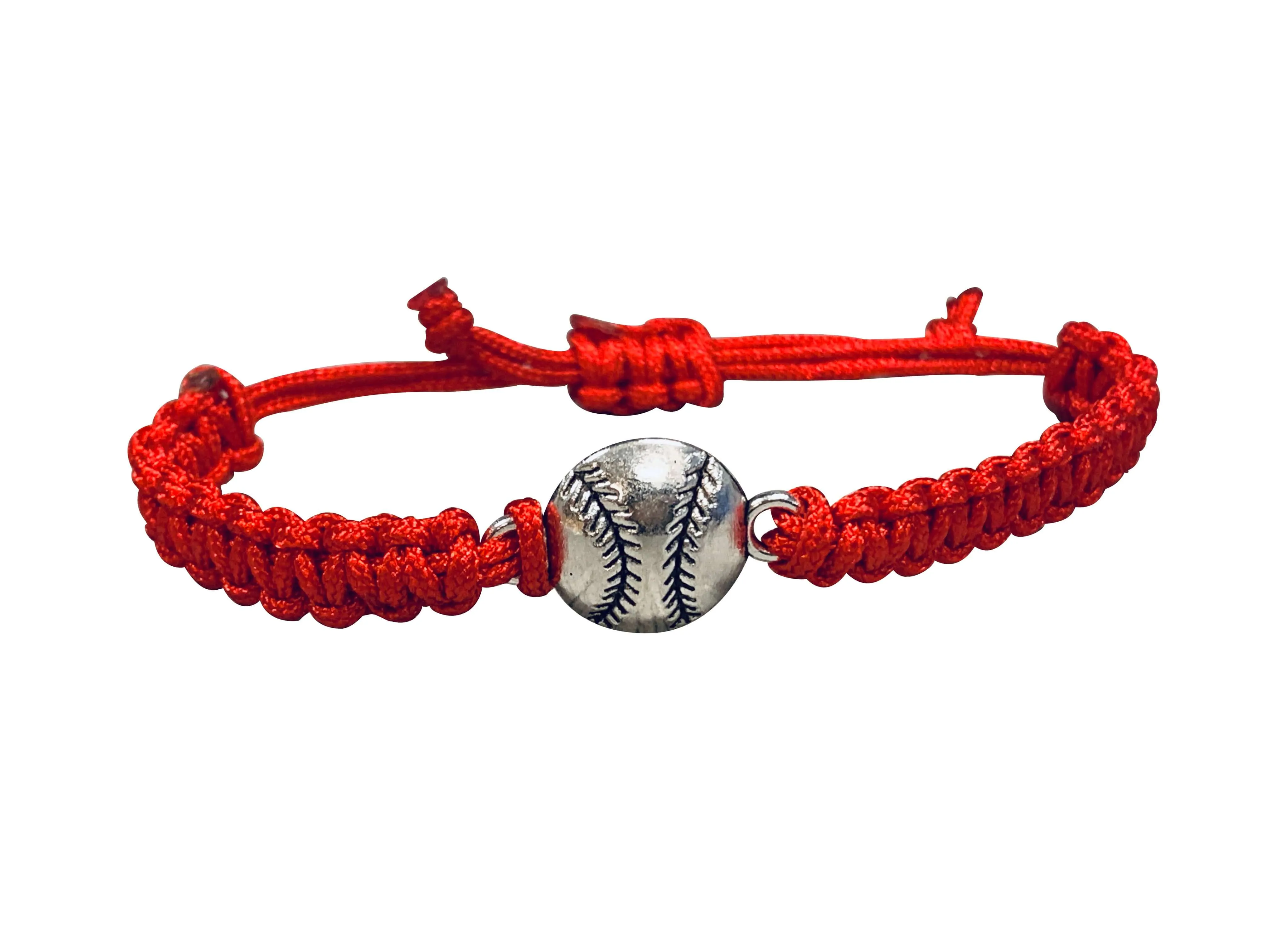 Baseball Rope Bracelet - Pick Color