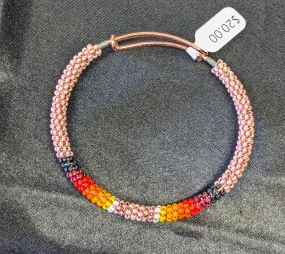 Beaded Bangle Bracelet