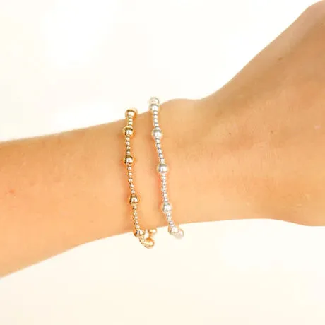 Beaded Blondes | Lively Bracelet in Silver