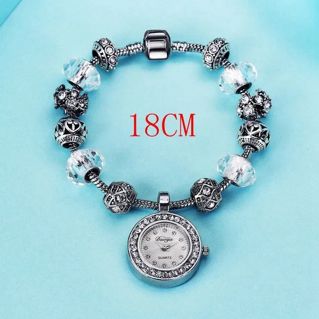 Beaded Bracelet Watch