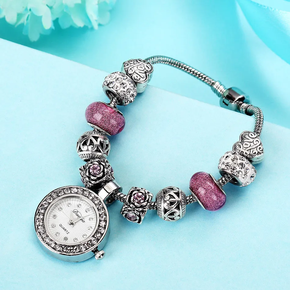 Beaded Bracelet Watch