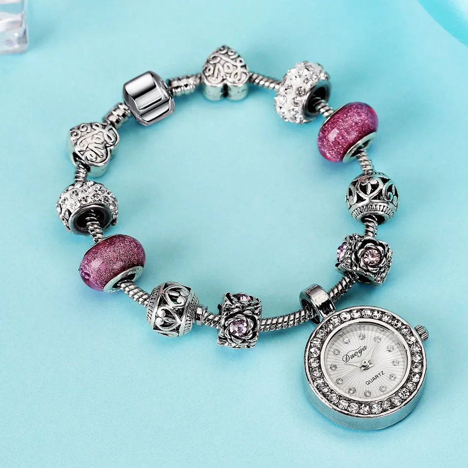 Beaded Bracelet Watch