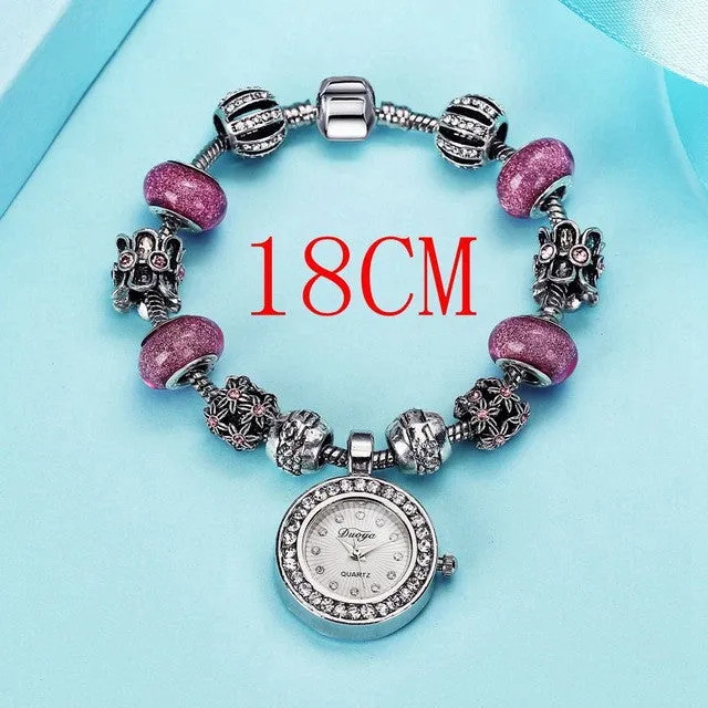 Beaded Bracelet Watch