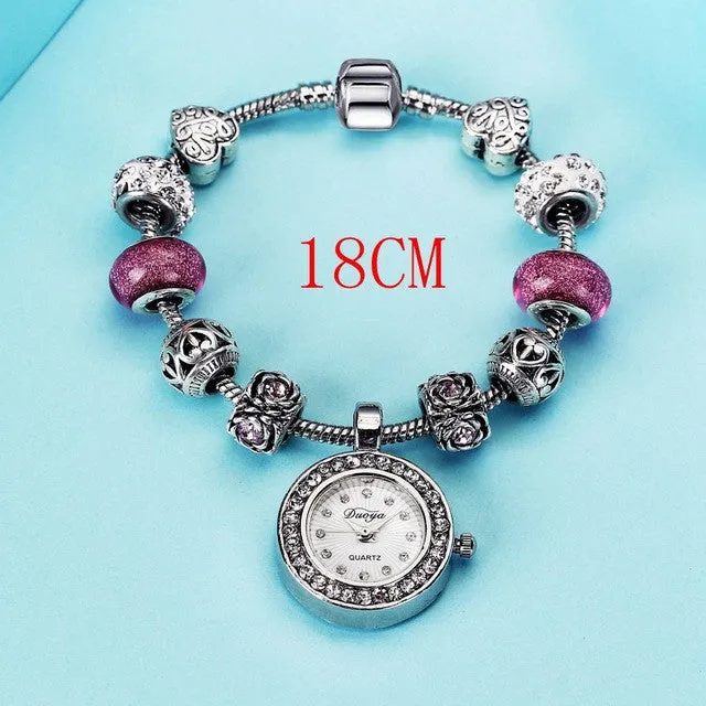 Beaded Bracelet Watch