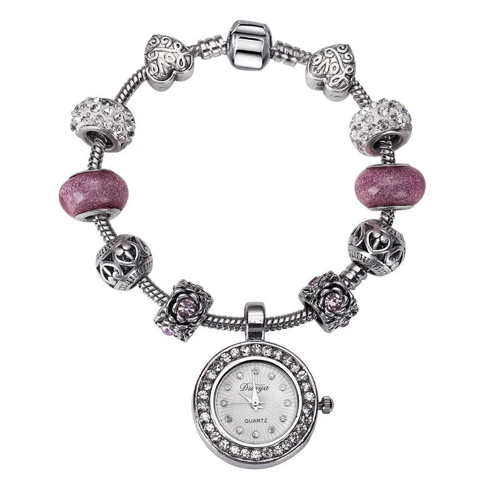 Beaded Bracelet Watch