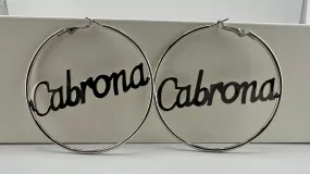 Big Hoop Earrings- CABRONA