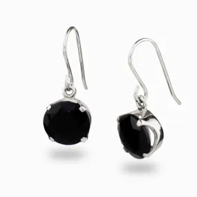 Black Onyx Drop Earrings