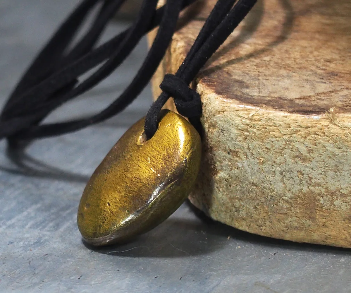 Brass Yoni Pendant