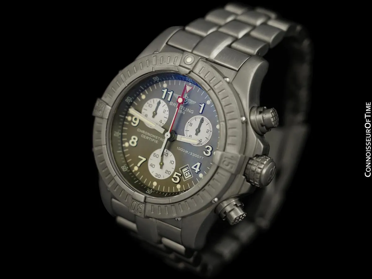 Breitling Avenger M1 Titanium Chronograph Ref. E73360 Watch - Papers & Boxes