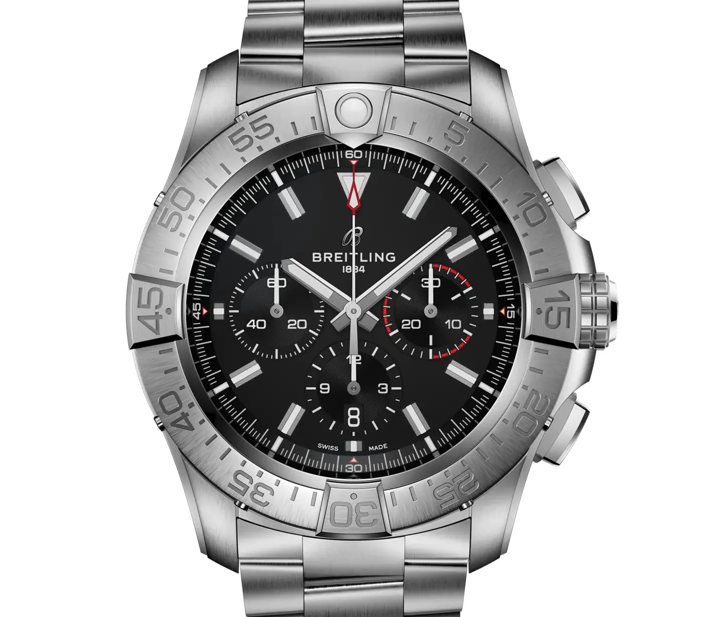 Breitling Super Avenger B01 Chronograph 46 Watch with Titanium Bracelet