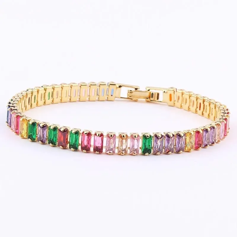 Charm Adjustable Rainbow Bracelets