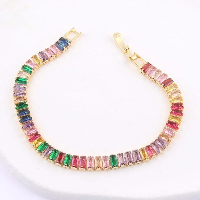 Charm Adjustable Rainbow Bracelets