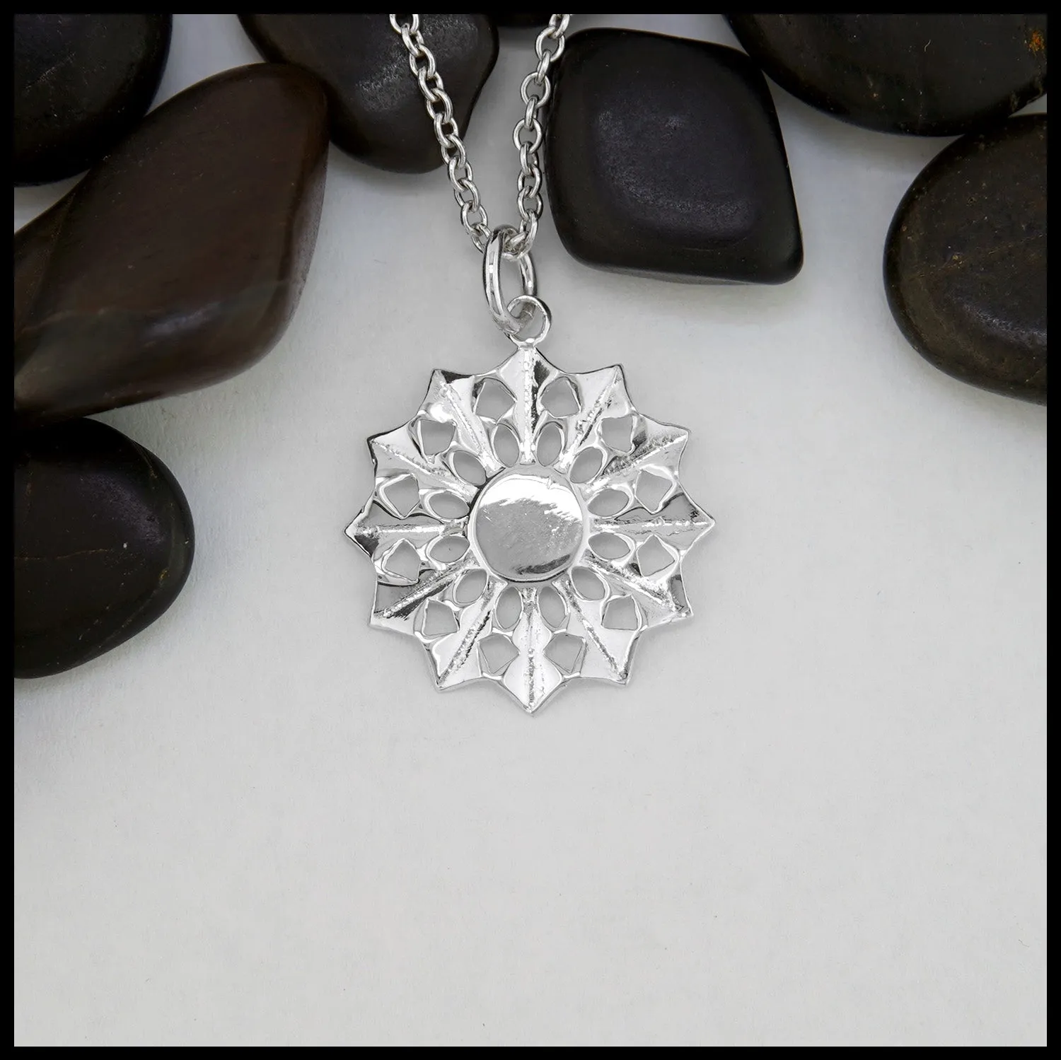 Cheryl's Snowflake Small Pendant