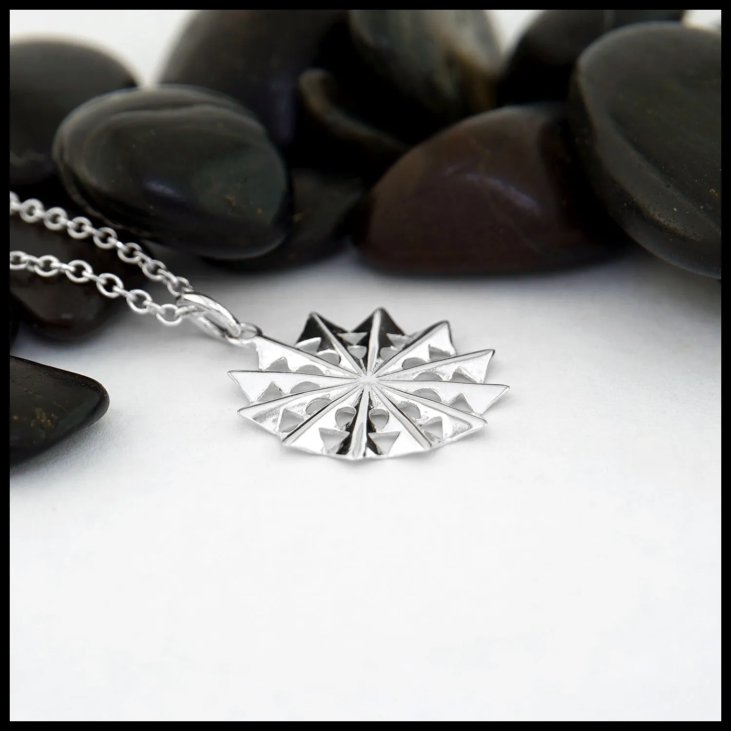 Cheryl's Snowflake Small Pendant