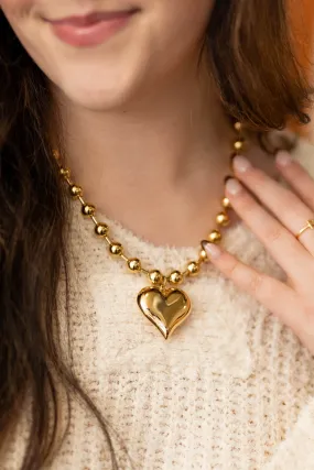 Chunky Heart Necklace