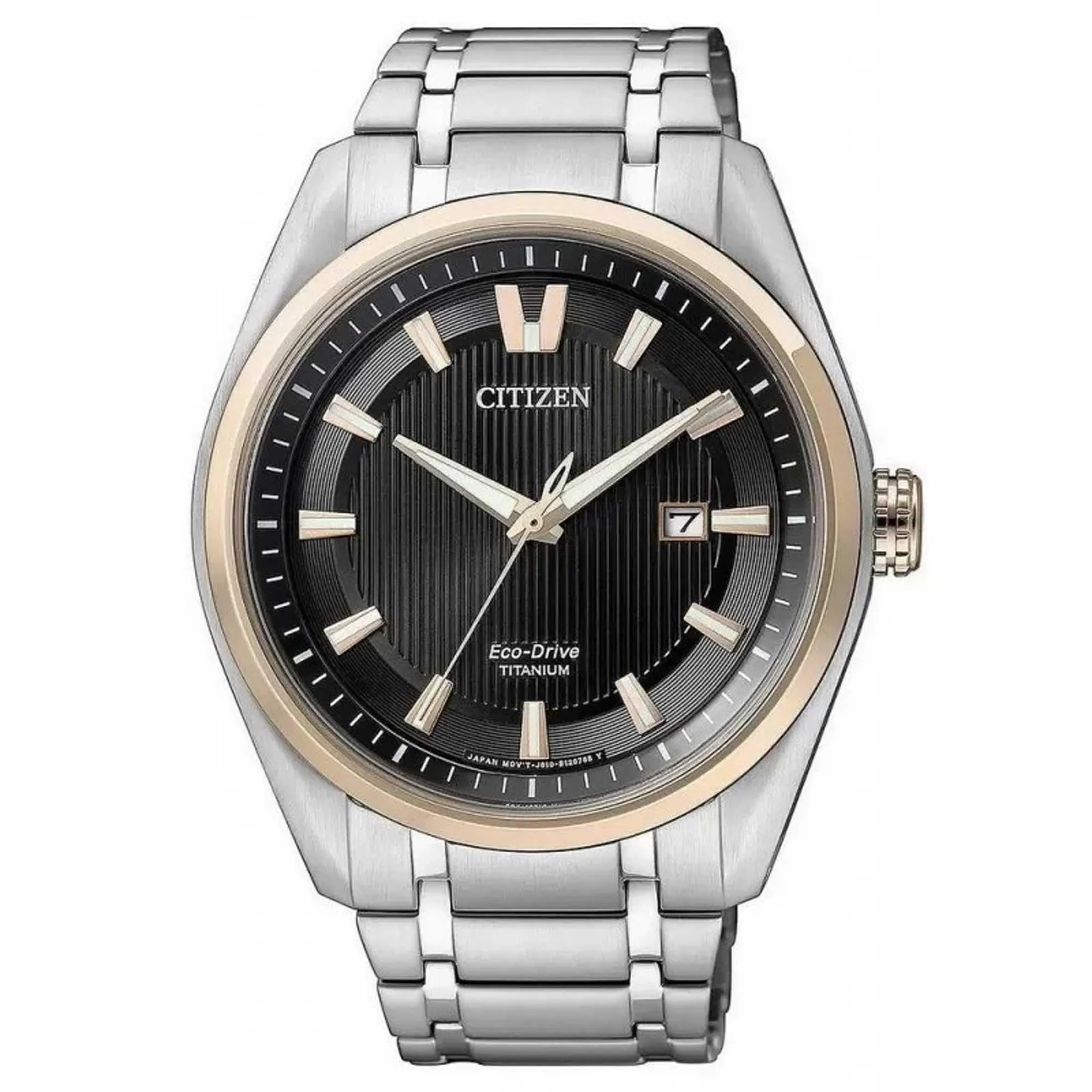 Citizen Men's Watch - Eco-Drive Silver Steel Bracelet Power Reserve | AW1244-56E