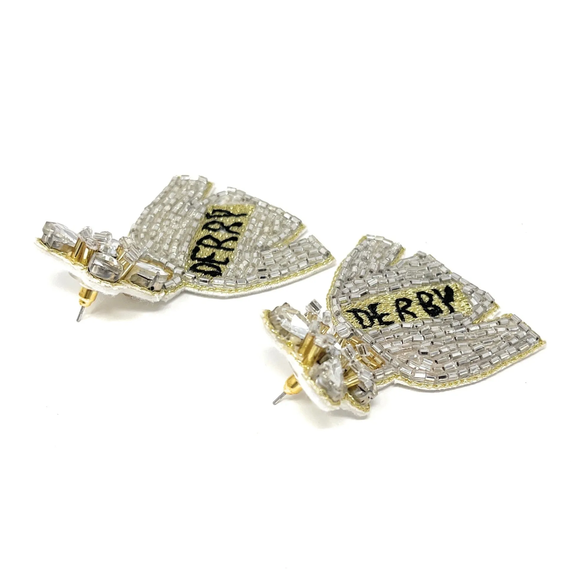 Derby Jacket Beaded Earrings