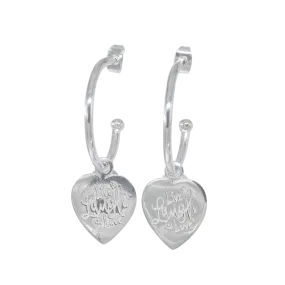 Earring Pipa Live Laugh Love