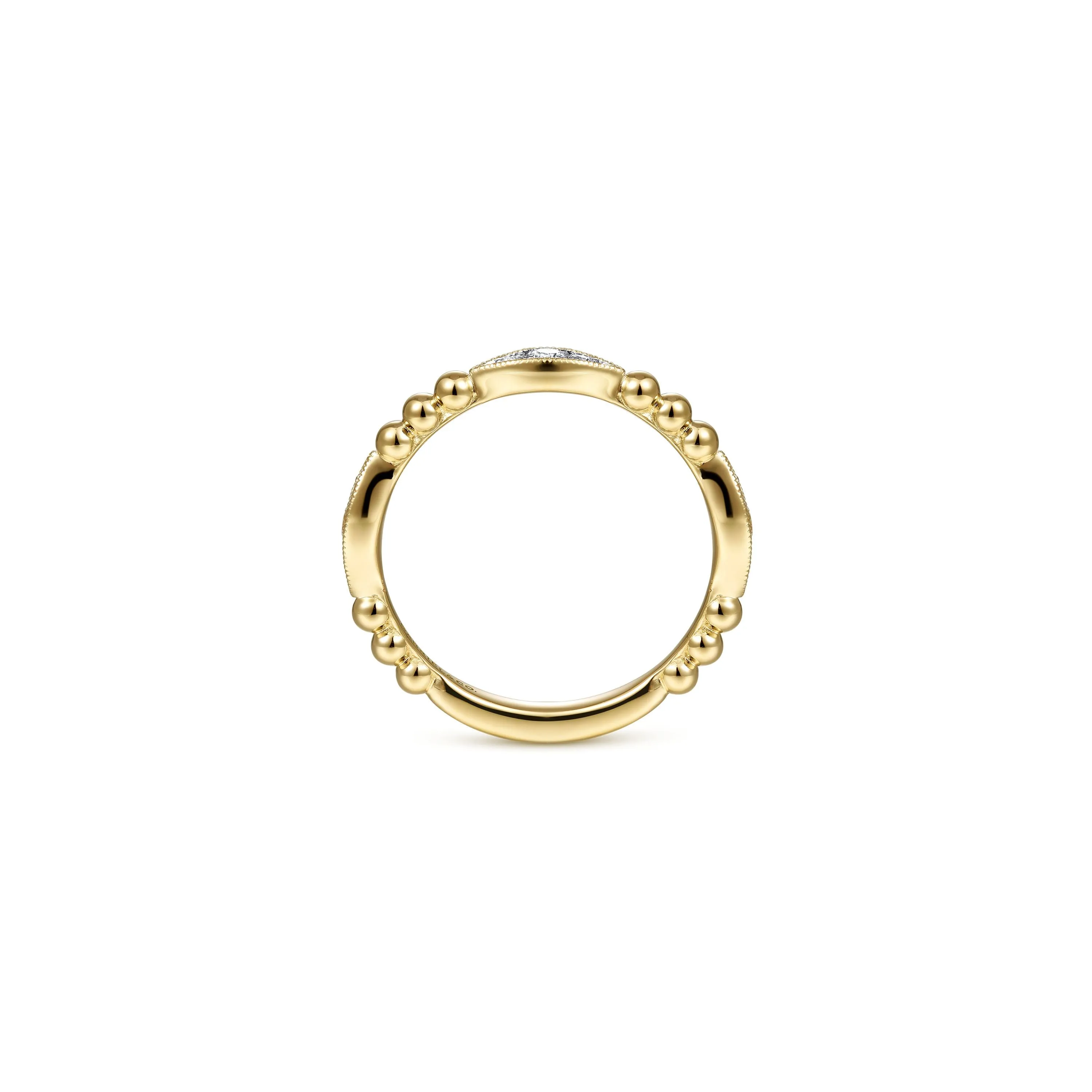 Gabriel & Co. 'Bujukan' Illusion Marquise Diamonds Stackable Ring