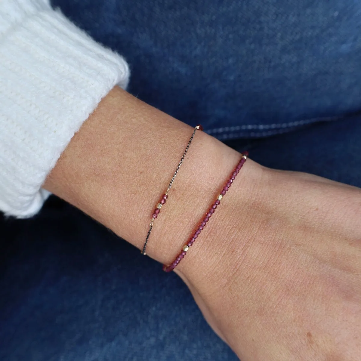 Garnet Bracelet