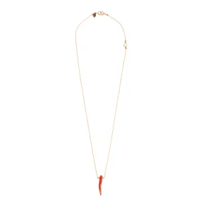 Gema Necklace - Red Coral