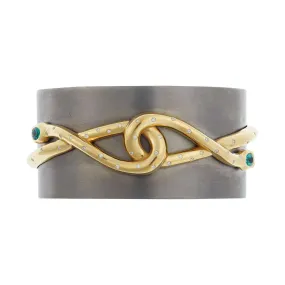 Infinity Snakes Cuff