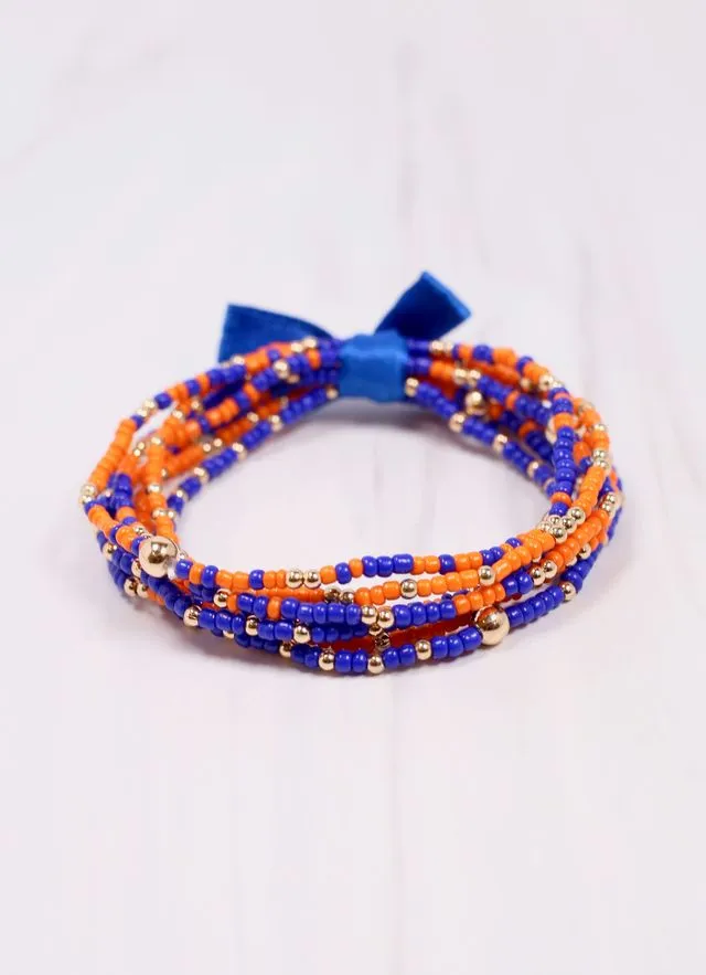 Karnes Bracelet Set BLUE ORANGE