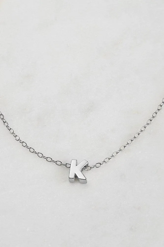 Letter Necklace K