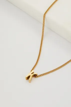 Letter Necklace K