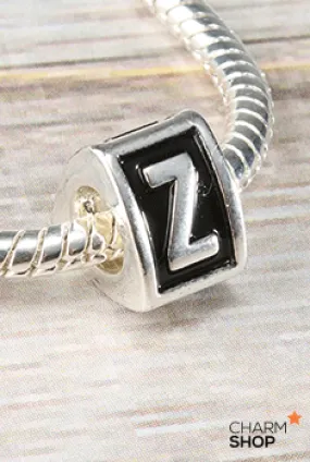 Letter Z Block Bead Charm