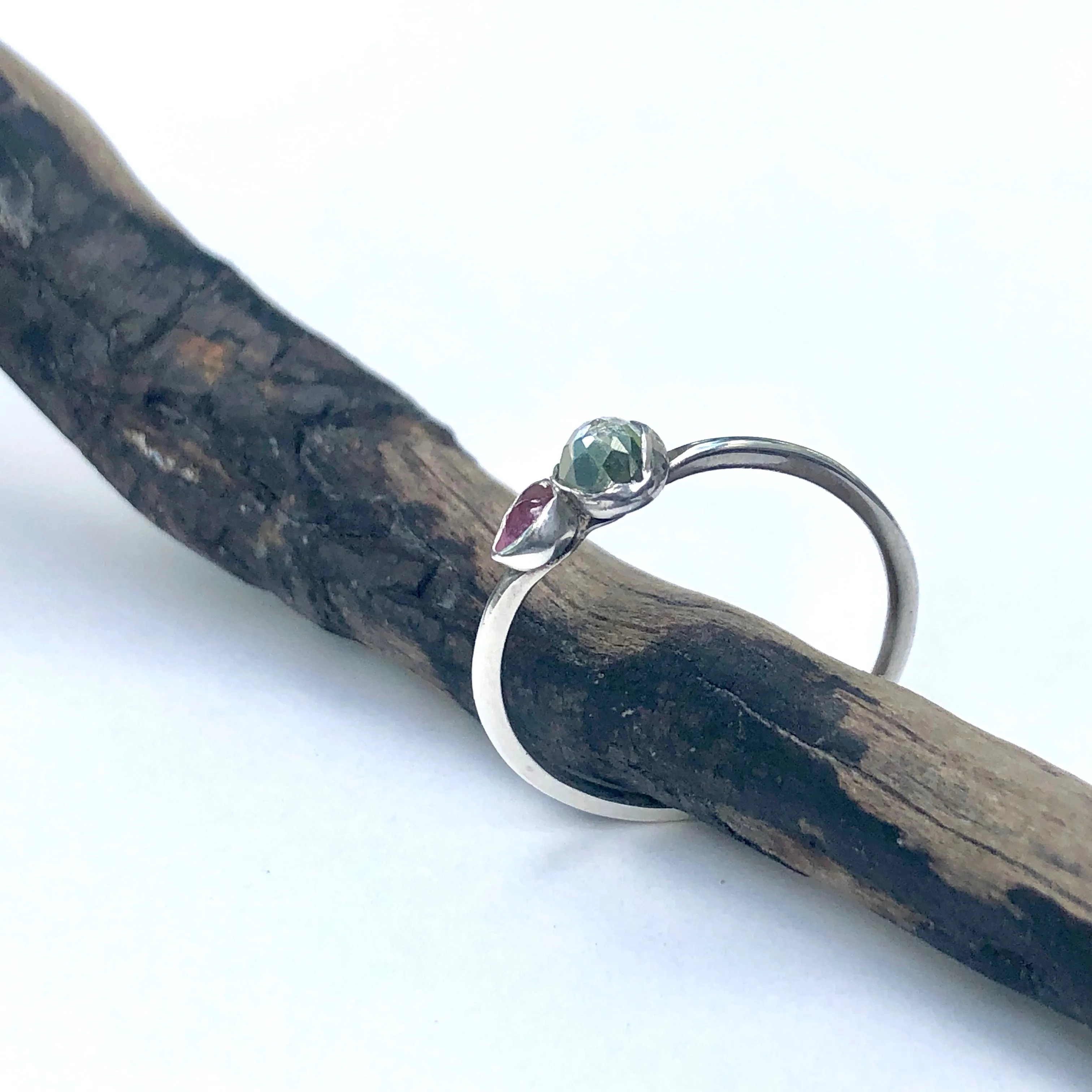 Lily - Two Gemstone Ring