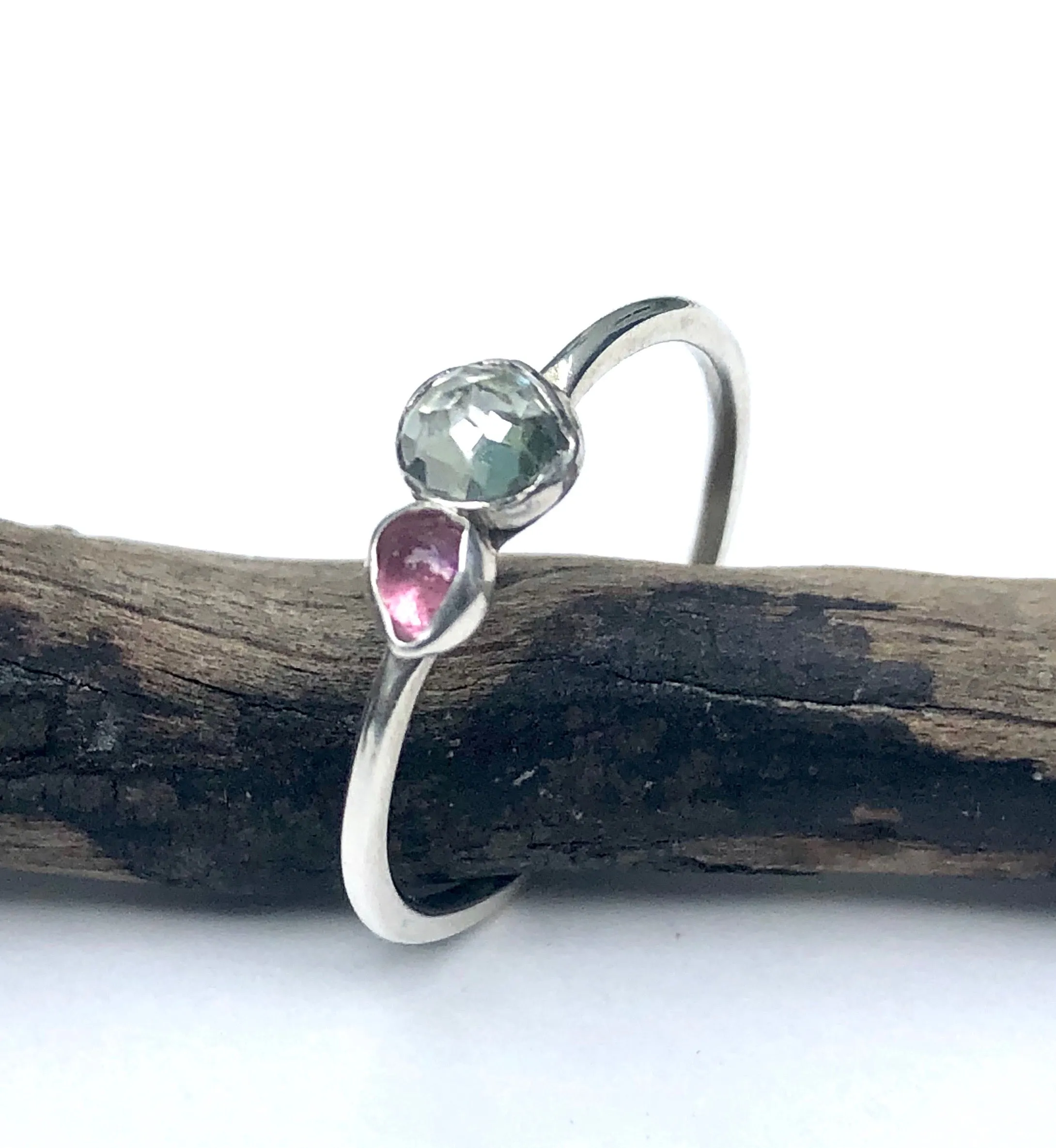 Lily - Two Gemstone Ring