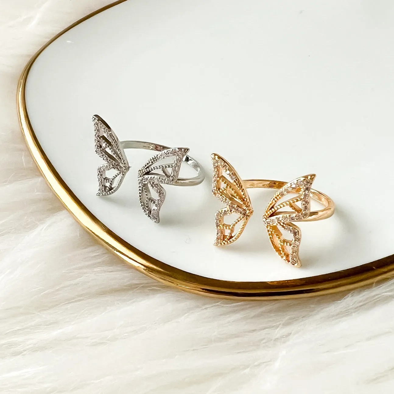 Mariposa Butterfly Ring