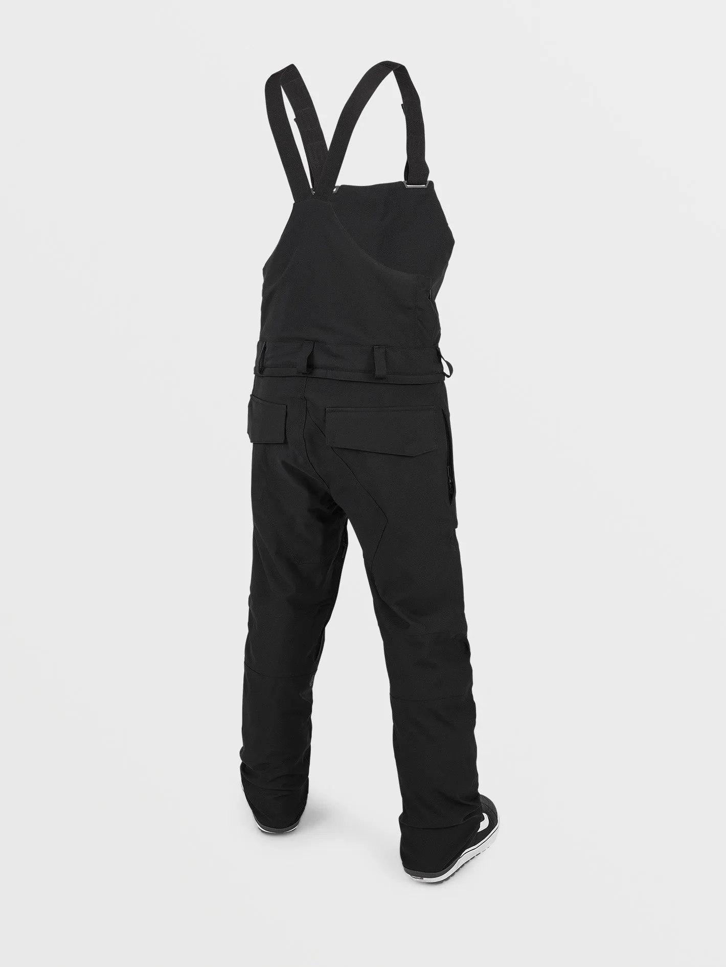 Mens Roan Bib Overalls - Black