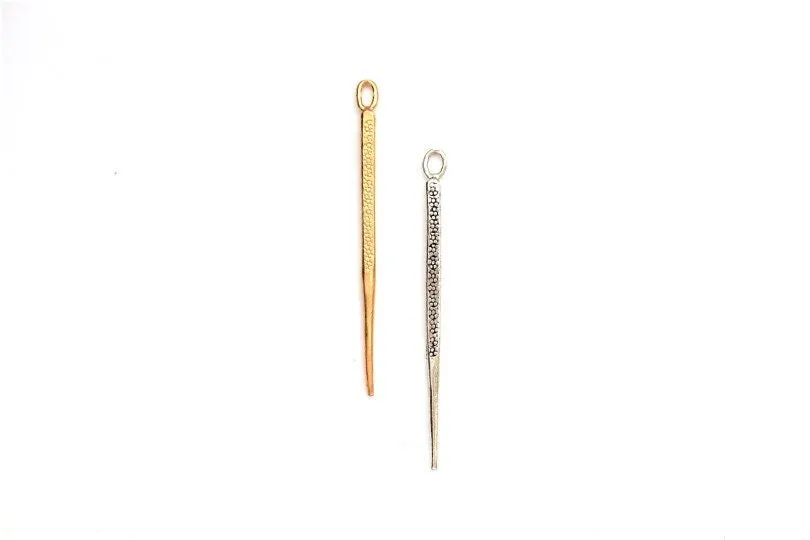 Minimalist Sterling Spike Pendant, Dagger Pendant, Stick Pendant, Spike Jewelry, Drop Pendant, Minimalist Jewelry, Minimalist Pendant, Gold