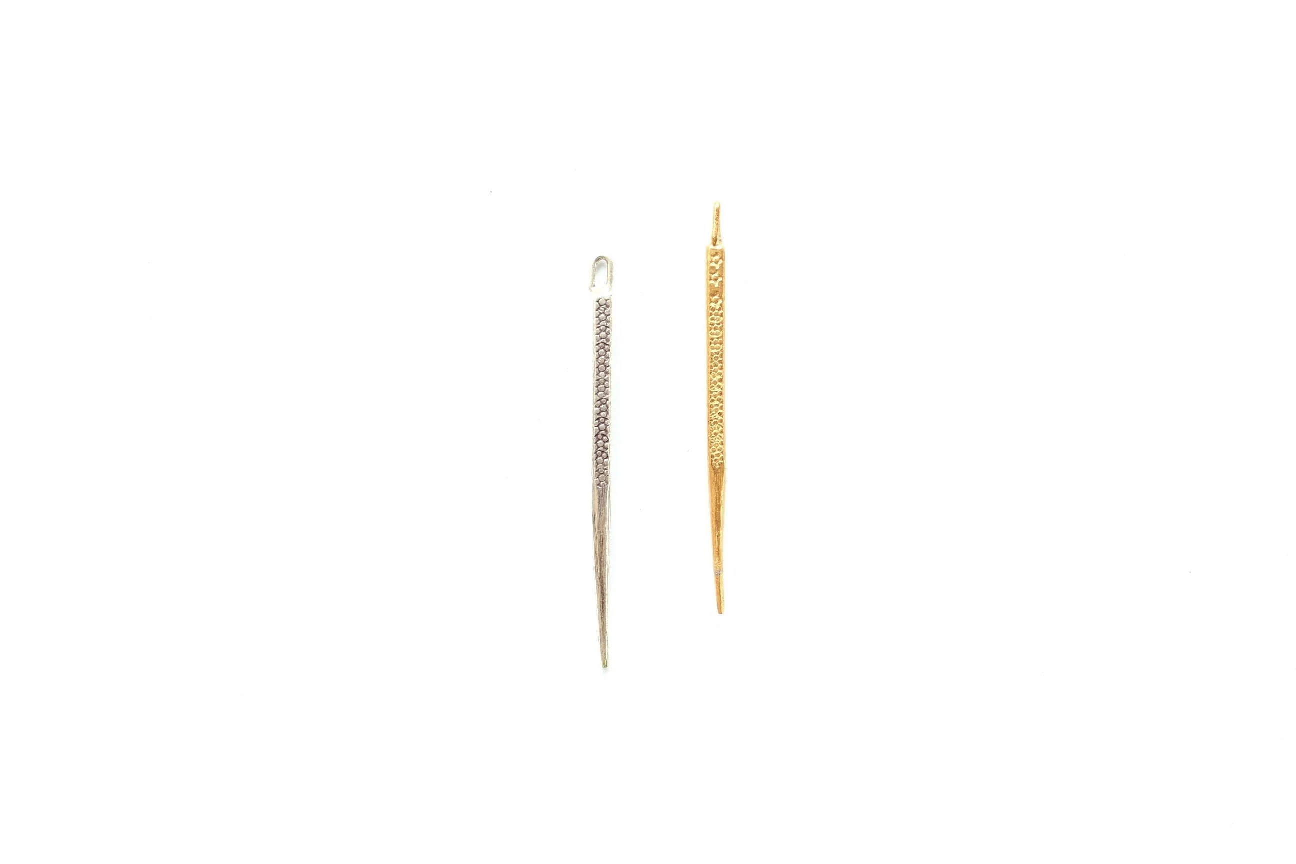 Minimalist Sterling Spike Pendant, Dagger Pendant, Stick Pendant, Spike Jewelry, Drop Pendant, Minimalist Jewelry, Minimalist Pendant, Gold