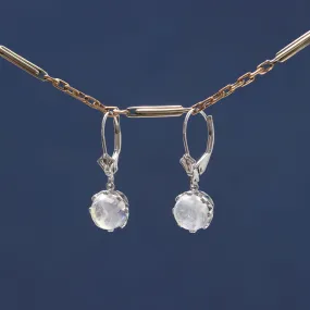 Moonstone Drop Earrings #LE2323