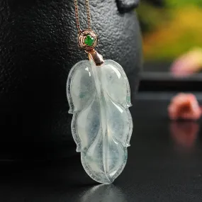 Natural Jade Pendant Jadeite Gold Pendant PT108