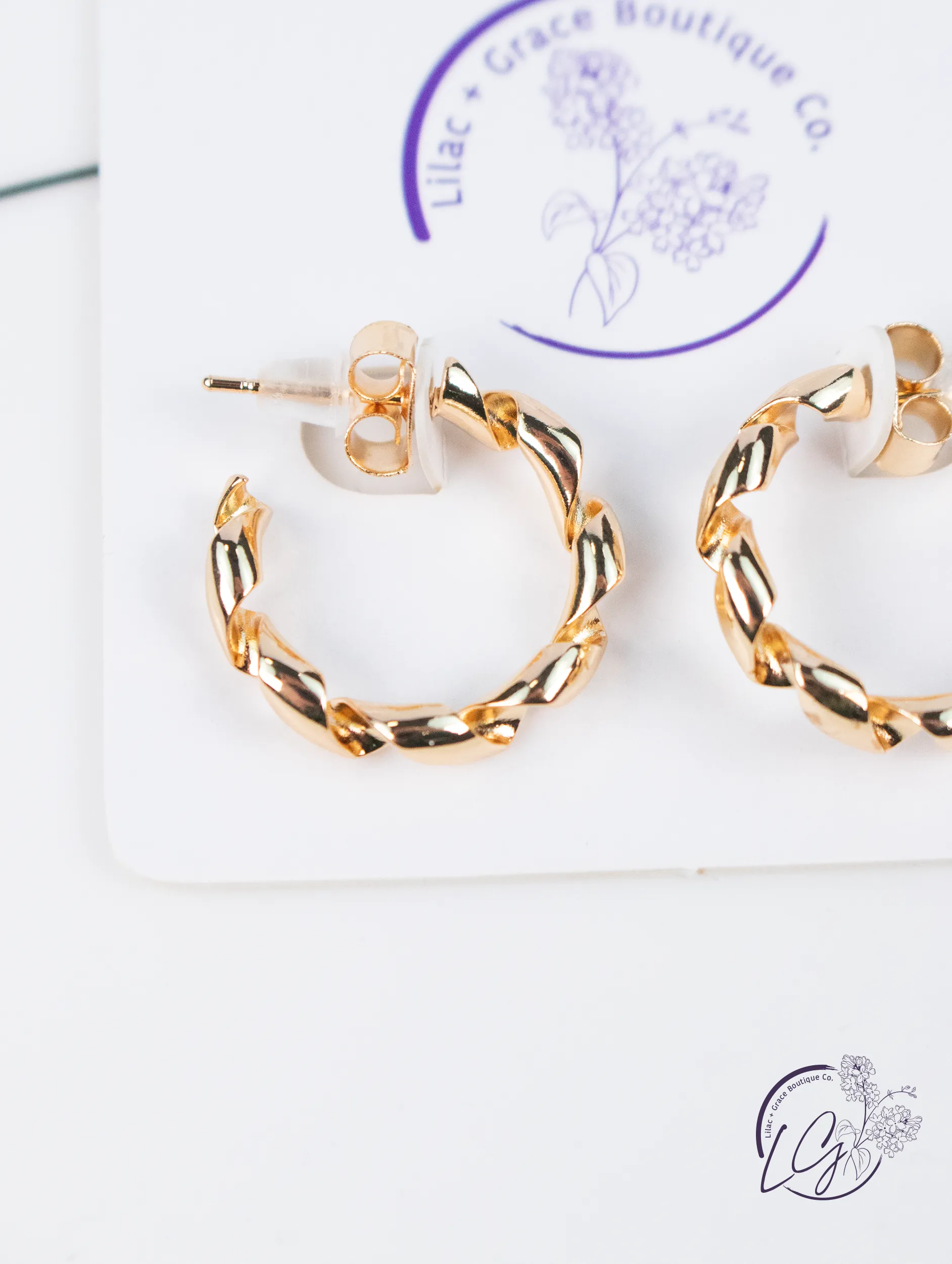 Open Hoop Earrings