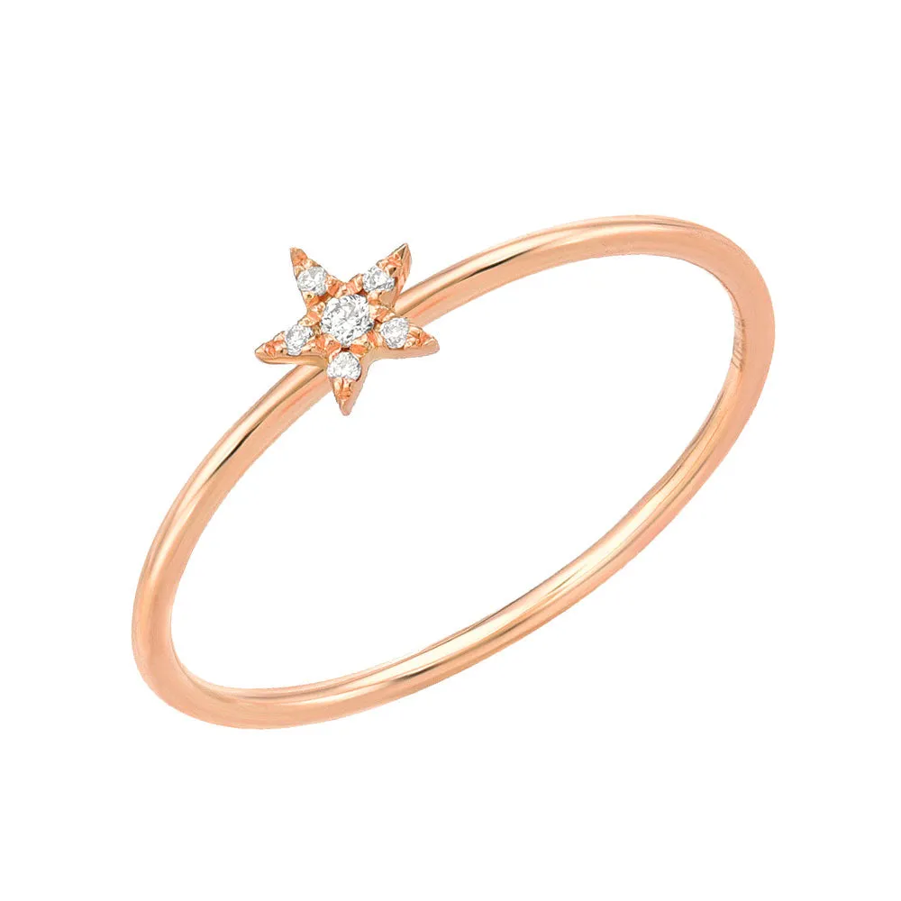 Petite Star Stackable Ring