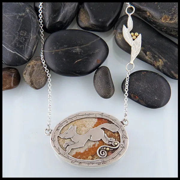 Picture Jasper Fox Pendant