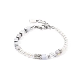 Precious Fusion Offset bracelet silver-ice blue